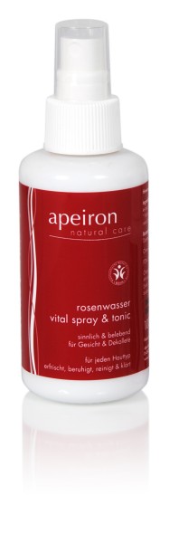 Apeiron Rosenwasser Vital Spray & Tonic 100 ml