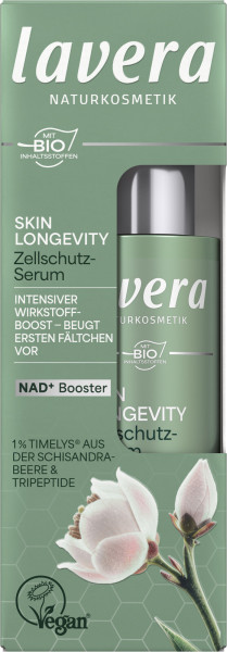 Skin Longevity Zellschutz-Serum, 30ml von lavera – Produktabbildung 1