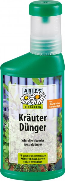 Aries Kräuterdünger, schnell wirkender Spezialdünger 250 ml