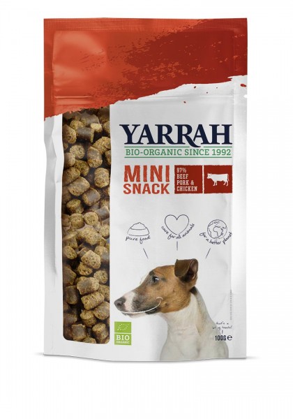 Yarrah Bio "Mini Snack" für Hunde 100 g