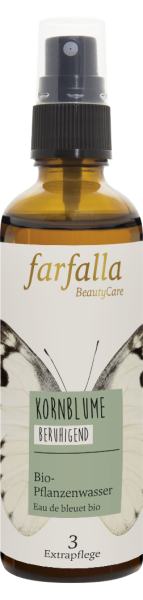 farfalla Kornblume Bio-Pflanzenwasser beruhigend 75 ml