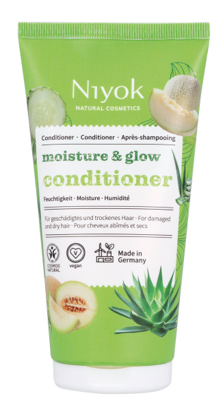 moisture & glow Conditioner, feuchtigkeitsspendend 150 ml von Niyok – Produktabbildung 1