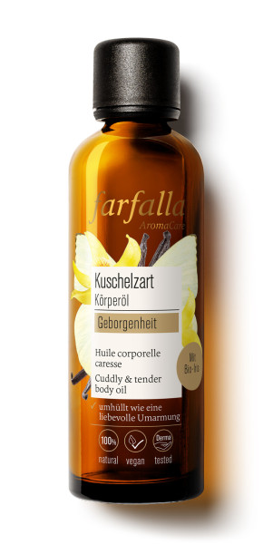 Geborgenheit, Kuschelzart Körperöl, 75ml von farfalla – Produktabbildung 1