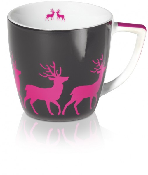 Porzellantasse Pink Deer 1 St.