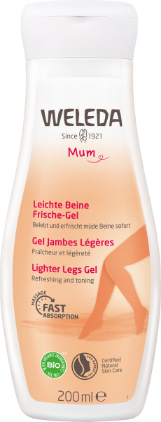 WELEDA Leichte Beine Frische-Gel 200 ml – Produktabbildung 1