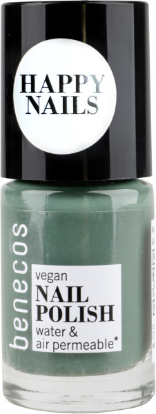 benecos Nail Polish sage green 5 ml – Produktabbildung 1
