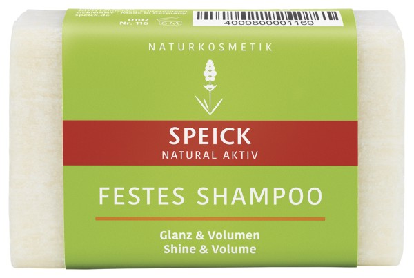 Speick Natural Aktiv Festes Shampoo Glanz & Volumen 60 g