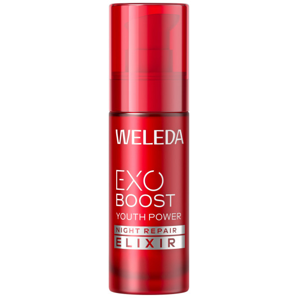 WELEDA EXO Youth Power Night Repair Elixir Granatapfel 30 ml – Produktabbildung 1