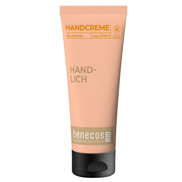 benecosBIO Handcreme BIO-Aprikose - HANDLICH 100 ml – Produktabbildung 1