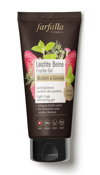 Muskeln & Gelenke, Leichte Beine Frische-Gel, 100ml von farfalla – Produktabbildung 1