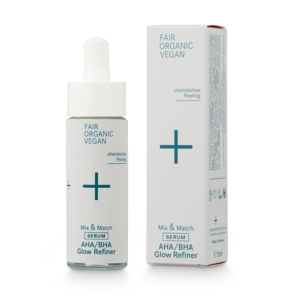 i+m Mix & Match AHA/BHA Glow Refiner 25 ml von i+m NATURKOSMETIK BERLIN – Produktabbildung 1