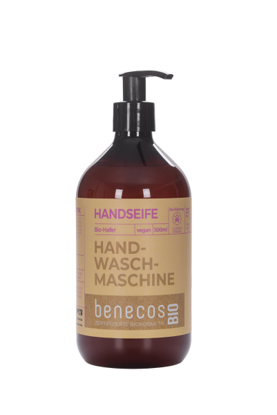 benecosBIO Handseife BIO-Hafer - HANDWASCHMASCHINE 500 ml