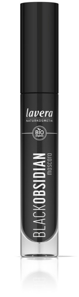 Black Obsidian Mascara -Black- 10 ml von lavera – Produktabbildung 1