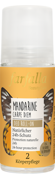 farfalla Mandarine, Zitrusfrischer Deo Roll-on 50 ml