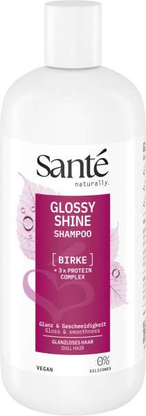 Glossy Shine Shampoo 500 ml von Sante – Produktabbildung 1
