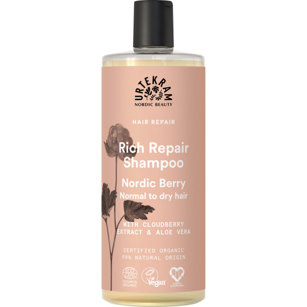 Urtekram Nordic Berry Rich Repair Shampoo 500 ml – Produktabbildung 1