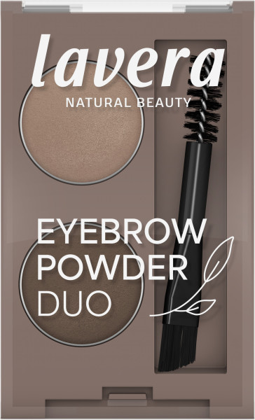 Eyebrow Powder Duo 1,6 g von lavera – Produktabbildung 1