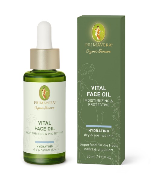 PRIMAVERA Vital Face Oil - Moisturizing & Protective 30 ml