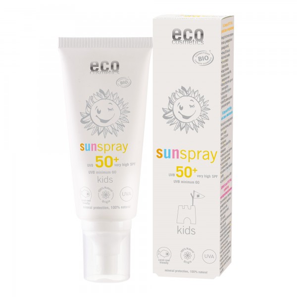 eco cosmetics Kids Sonnenspray LSF 50+ 100 ml