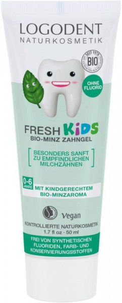 Logona FRESH KIDS Bio-Minz Zahngel 50 ml