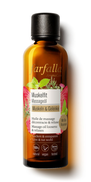 Muskeln & Gelenke, Muskelfit Massageöl, 75ml von farfalla – Produktabbildung 1