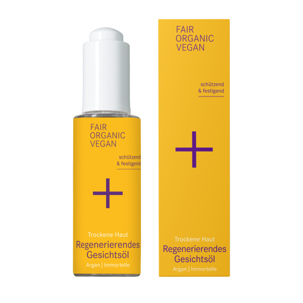i+m Regenerierendes Gesichtsöl für trockene Haut 30 ml von i+m NATURKOSMETIK BERLIN – Produktabbildung 1