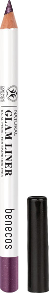 benecos Natural Glam Liner Glittery mystic violet 1,1 g – Produktabbildung 1
