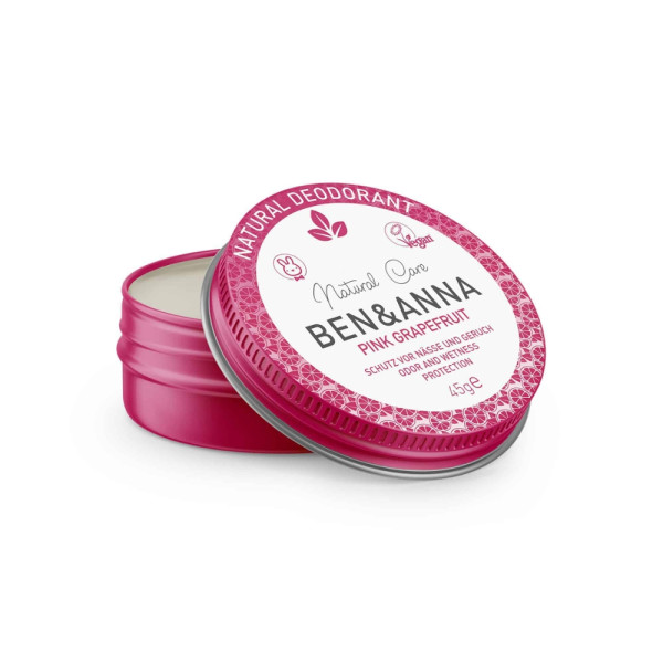 Ben&Anna Natural Care Deo Metalldose Pink Grapefruit 45 g