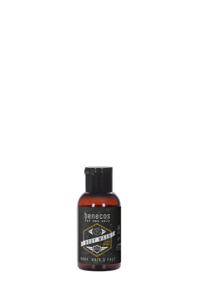benecos for men only Body Wash 3in1 Sport MINI 50 ml – Produktabbildung 1
