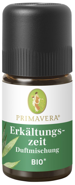 Erkältungszeit Duftmischung bio 5 ml von PRIMAVERA – Produktabbildung 1