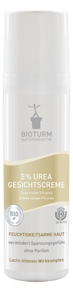 BIOTURM 5 % Urea Gesichtscreme 75 ml