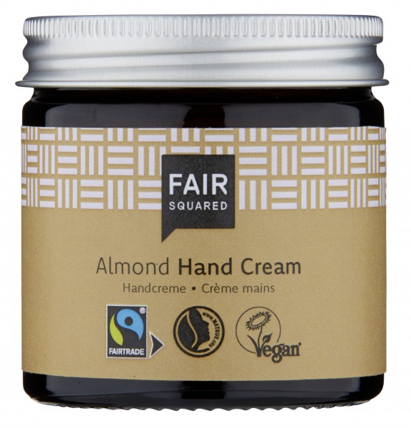 FAIR SQUARED Hand Cream Almond 50 ml ZERO WASTE 50 ml