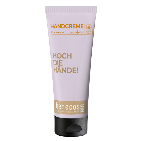 benecosBIO Handcreme BIO-Lavendel- HOCH DIE HÄNDE! 100 ml – Produktabbildung 1