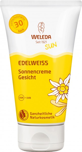 Weleda Edelweiss Sonnencreme Gesicht LSF 30 50 ml