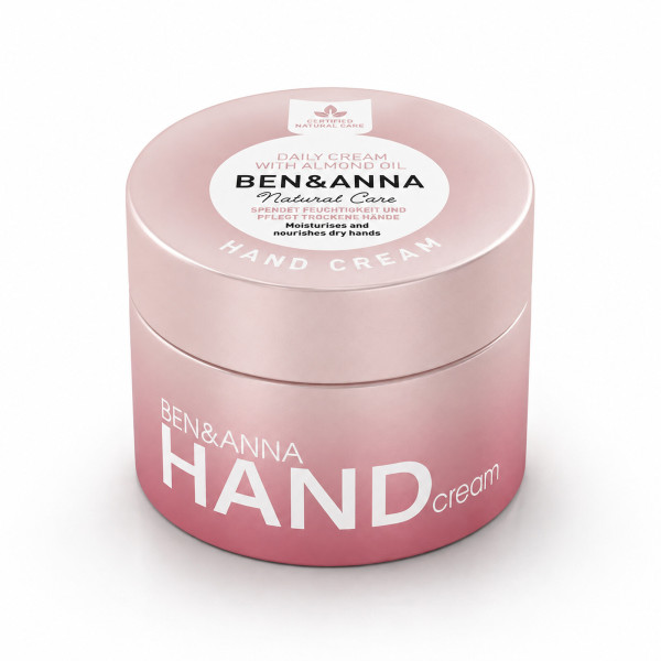 BEN&ANNA Handcreme Daily Cream mit Mandelöl 50 ml – Produktabbildung 1