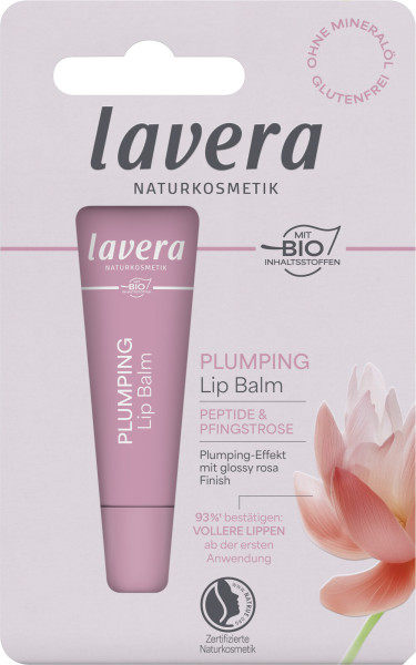 PLUMPING Lippenbalsam 8 ml von lavera – Produktabbildung 1
