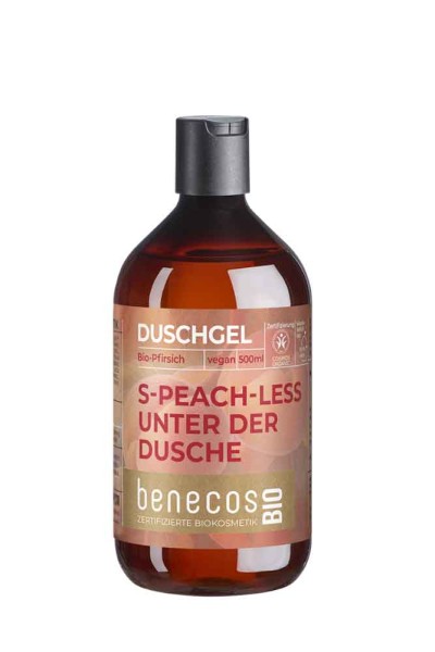 benecosBIO Sommer-Edition BIO-Pfirsich - S-PEACH-LESS UNTER DER DUSCHE 500 ml