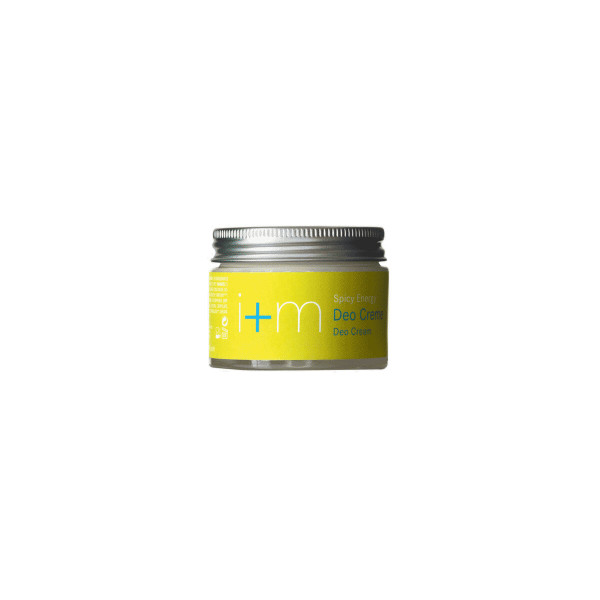 i+m Spicy Energy Deo Creme Kokos Zink 30 ml von i+m NATURKOSMETIK BERLIN – Produktabbildung 1