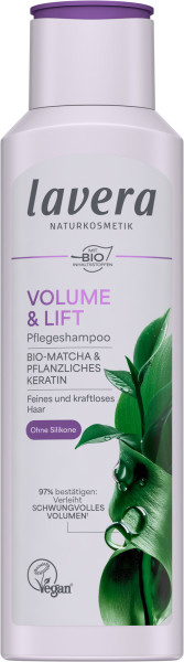 PFLEGESHAMPOO VOLUME & LIFT 250 ml von lavera – Produktabbildung 1