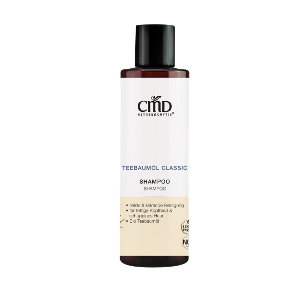 Teebaumöl Classic Shampoo 200 ml von CMD Naturkosmetik – Produktabbildung 1
