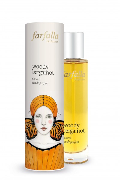 farfalla woody bergamot, natural eau de parfum 50 ml