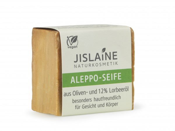 Jislaine Naturkosmetik Aleppo-Seife Block, 200g 200 g