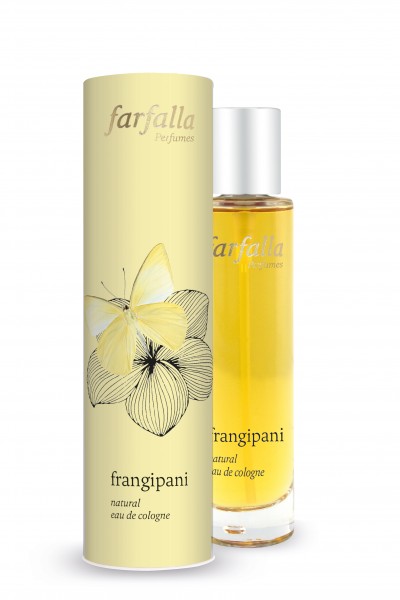 farfalla frangipani, natural eau de cologne 50 ml