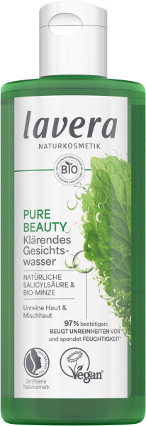 Pure Beauty Klärendes Gesichtswasser 200 ml von lavera – Produktabbildung 1
