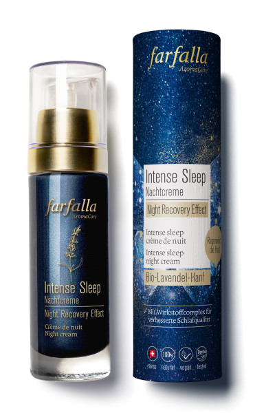 Intense Sleep Nachtcreme, Night Recovery Effect, 30ml von farfalla – Produktabbildung 1