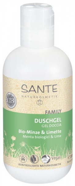 Sante FAM Duschgel Bio-Minze&Limette 200 ml