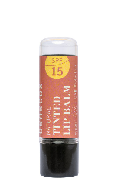 benecos Natural Tinted Lip Balm SPF 15 coral breeze 4,7 g – Produktabbildung 1