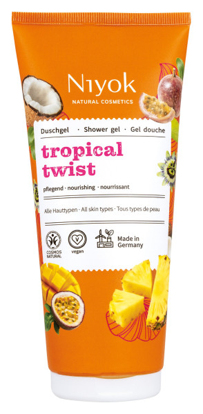 tropical twist Duschgel 200 ml von Niyok – Produktabbildung 1
