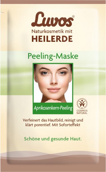Luvos Naturkosmetik mit Heilerde Luvos Creme-Maske Peeling 15 ml