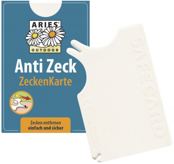 Aries Anti Zeck Zeckenkarte 1 Stück